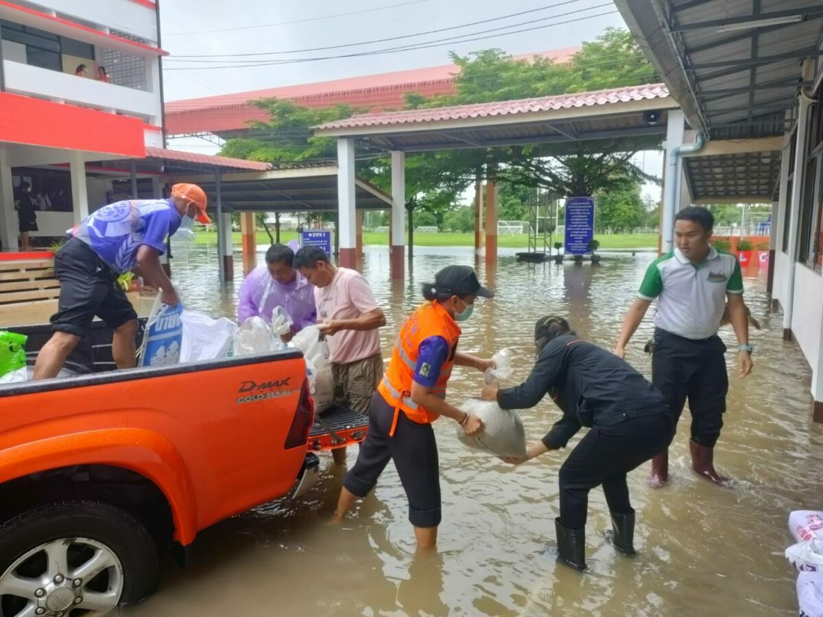 จังหวัดระนอง อ่วมพิษพายุตาลิม น้ำท่วมแล้วหลายตำบล