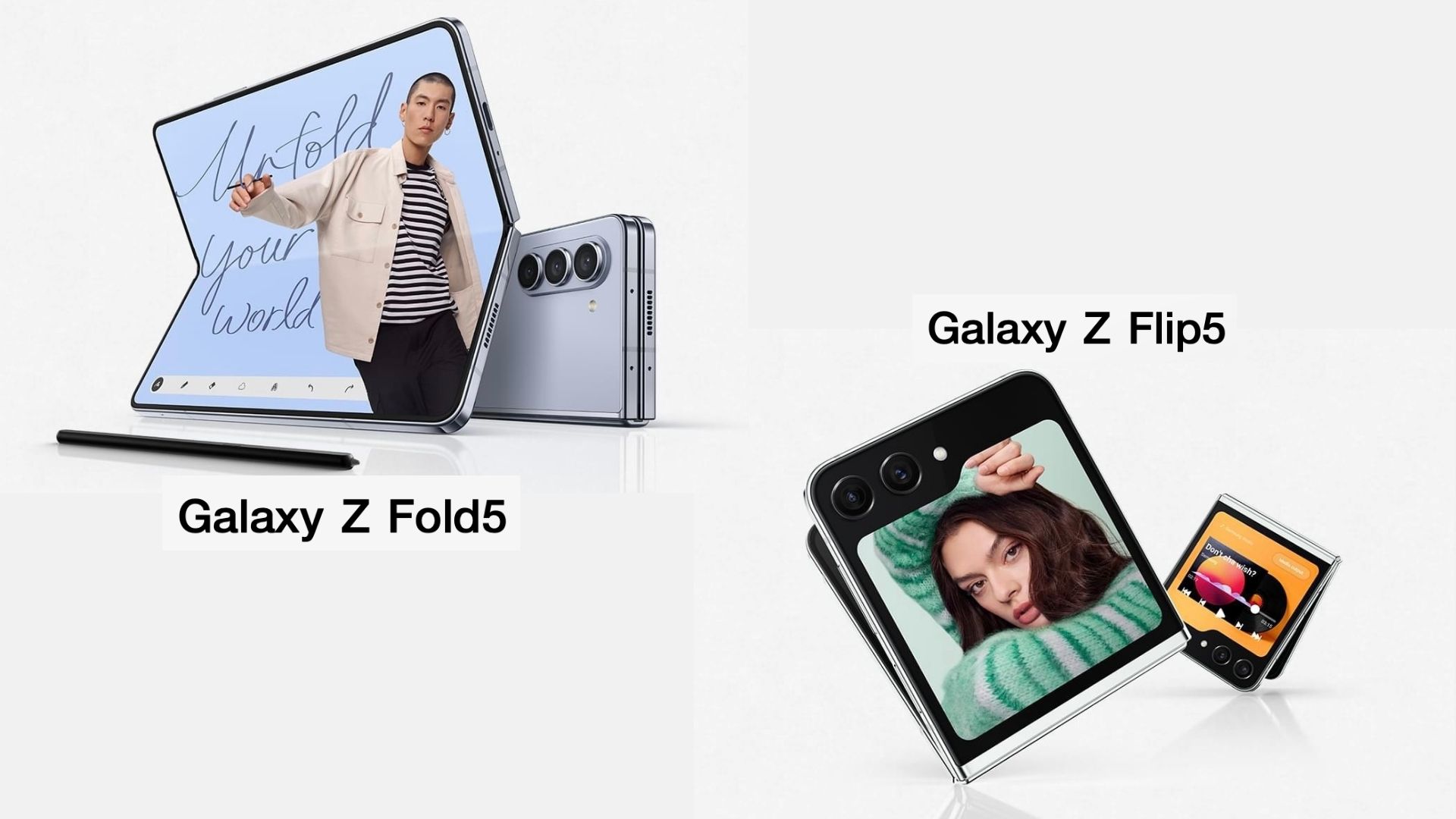 มัดรวม โปรโมชั่น Galaxy Z Flip5-Z Fold5 ค่ายมือถือ