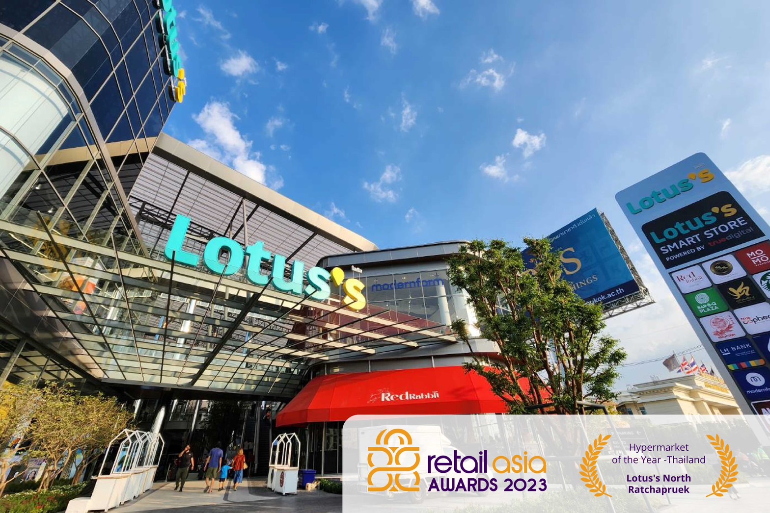 โลตัสคว้า 3 รางวัล Retail Asia Awards สะท้อนความสำเร็จบนเวทีโลก