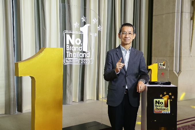 MG คว้ารางวัล “No.1 Brand Thailand 2023” หมวดรถไฟฟ้า 2 ปีซ้อน