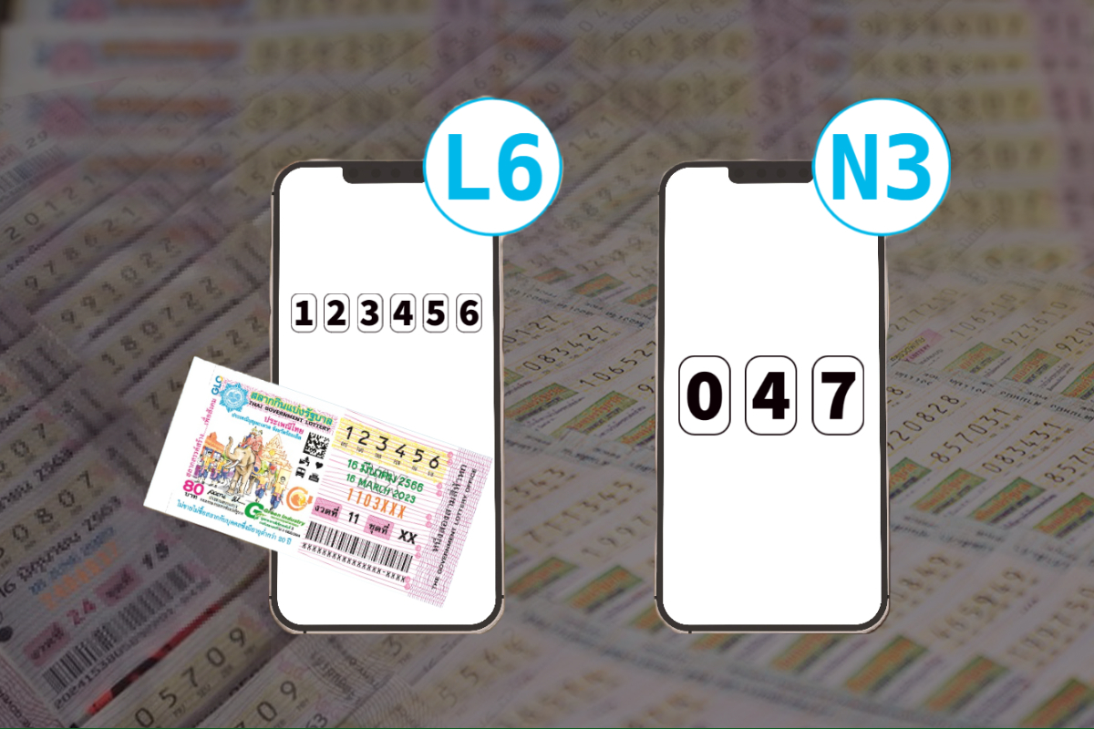 ครม.เคาะรูปแบบหวย L6-N3 เพิ่มทางเลือกซื้อสลากถูกกฎหมาย