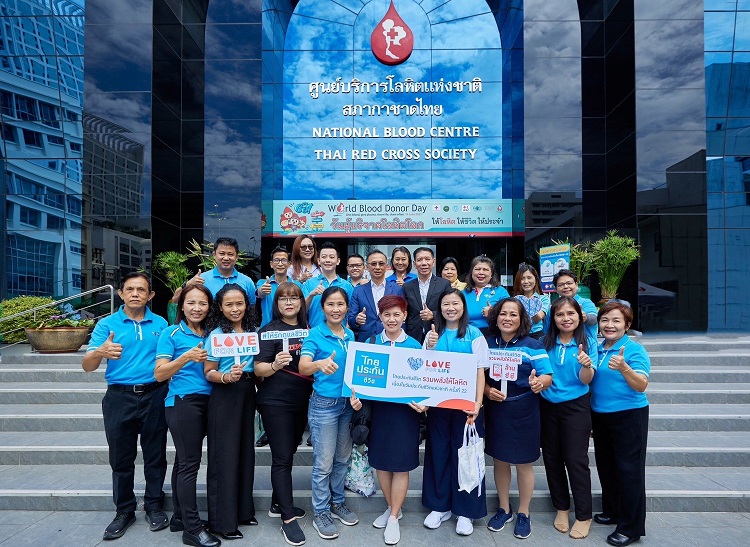 ไทยประกันชีวิตร่วมกิจกรรมบริจาคโลหิต เนื่องในวันประกันชีวิตแห่งชาติ