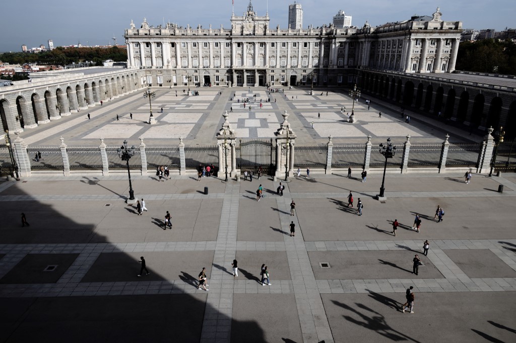 The Royal Palace Of Madrid, Spain