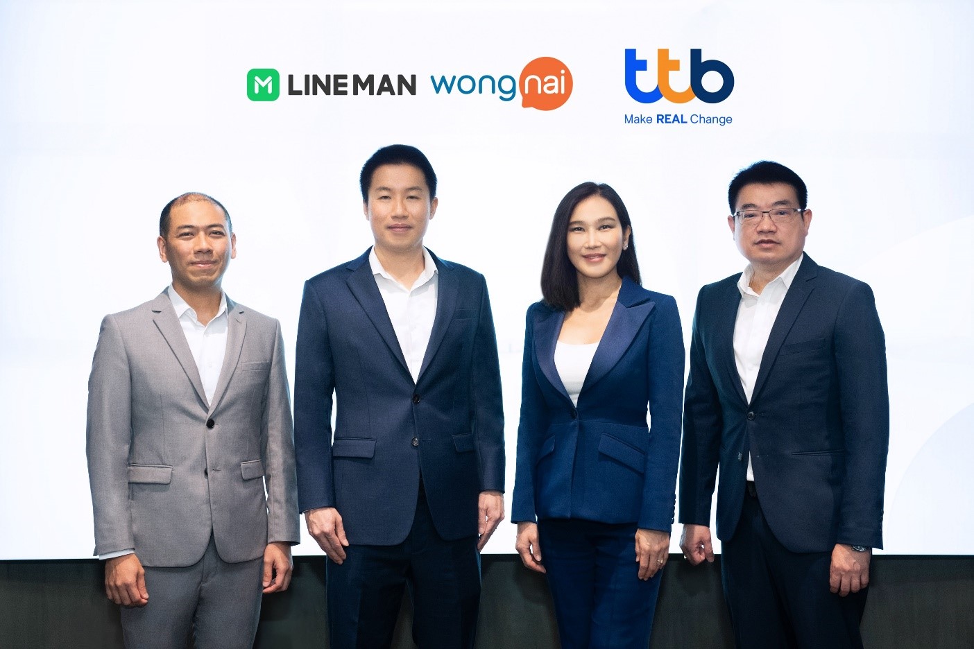 ทีทีบี พร้อมเป็นพันธมิตรเสริมแกร่ง LINE MAN Wongnai