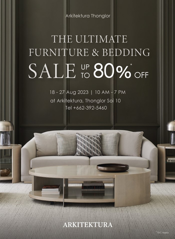 อาร์คิเทคทูราจัดงาน The Ultimate Furniture & Bedding