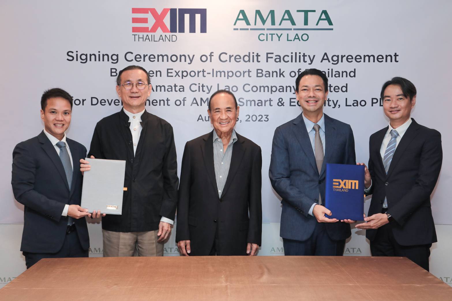 EXIM BANK หนุน 150 ล้าน AMATA City Lao สร้างนิคมฯ อัจฉริยะใน สปป.ลาว