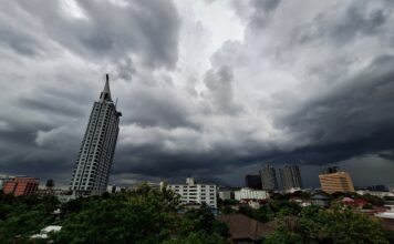 สภาพอากาศวันนี้ ฝนตก