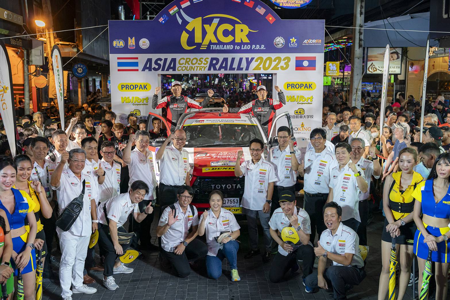 Toyota Gazoo Racing Team พร้อมลุย Asia Cross Country Rally 2023