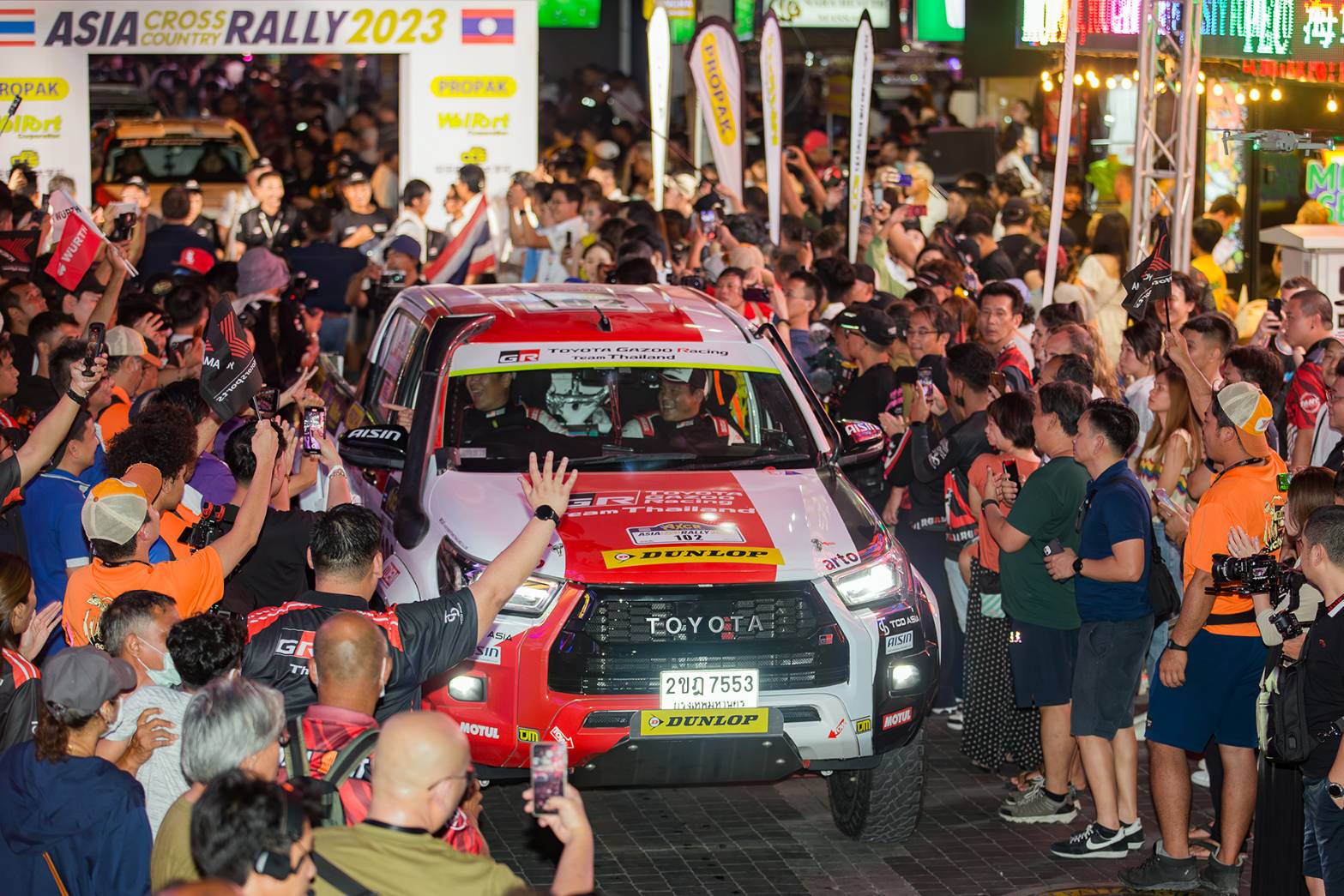 Toyota Gazoo Racing Team พร้อมลุย Asia Cross Country Rally 2023