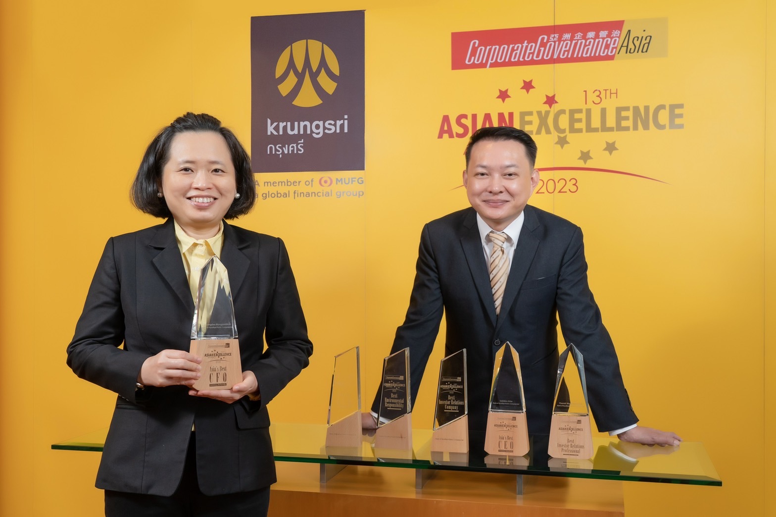 กรุงศรีฯ คว้า 6 รางวัลในระดับเอเชีย ตอกย้ำความเป็นเลิศด้าน ESG