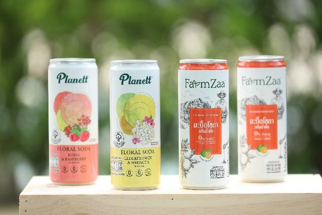 กลุ่มธุรกิจ TCP ส่ง 2 น้องใหม่ “แพลนเนต และฟาร์มซ่า”   เจาะตลาดเครื่องดื่มผสมโซดาเพื่อสายสุขภาพ