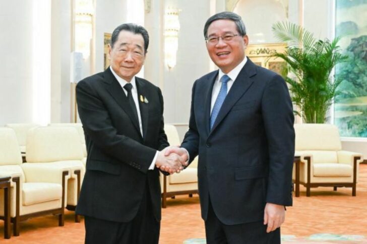 Dhanin_LiQiang เจ้าสัวธนินท์พบนายกฯจีน
