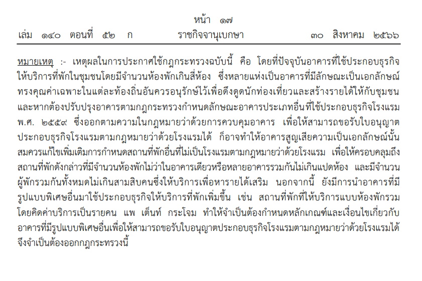 กฎกระทรวงมหาดไทย