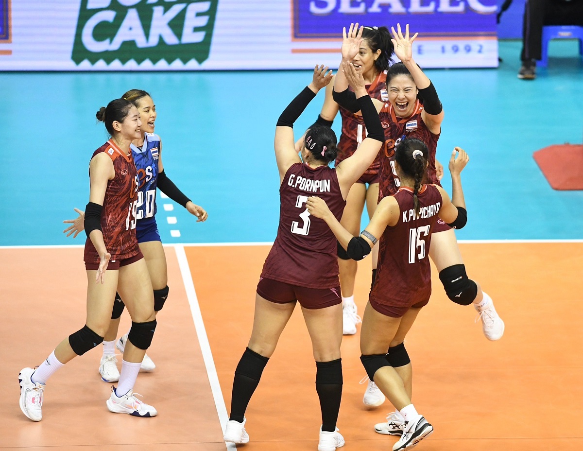 วอลเลย์บอลหญิงชิงแชมป์เอเชีย 2023 ไทยคว้าแชมป์ ชนะจีน 3-2 เซต