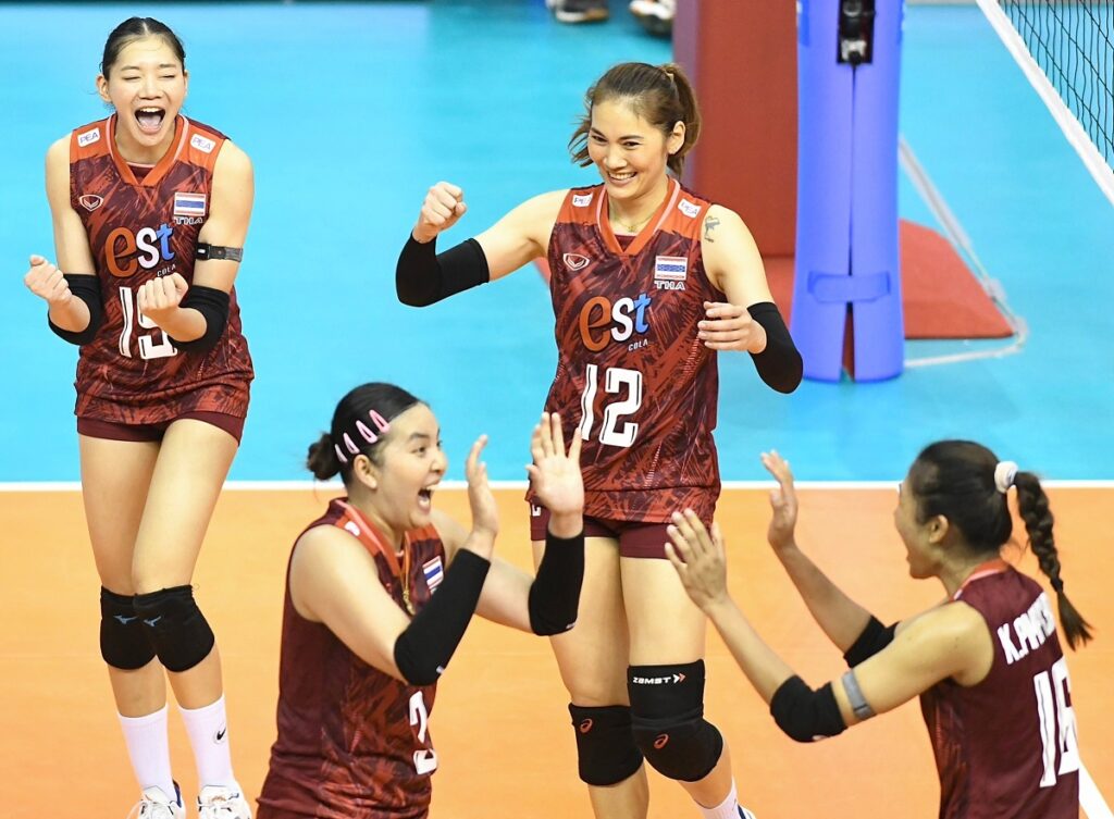 วอลเลย์บอลหญิง ไทย-จีน ชิงแชม์เอเชีย 2023