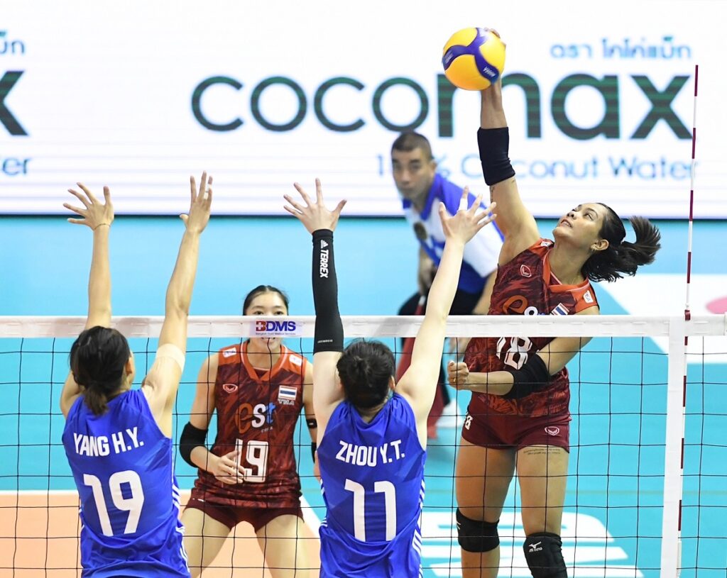 วอลเลย์บอลหญิง ไทย-จีน ชิงแชม์เอเชีย 2023