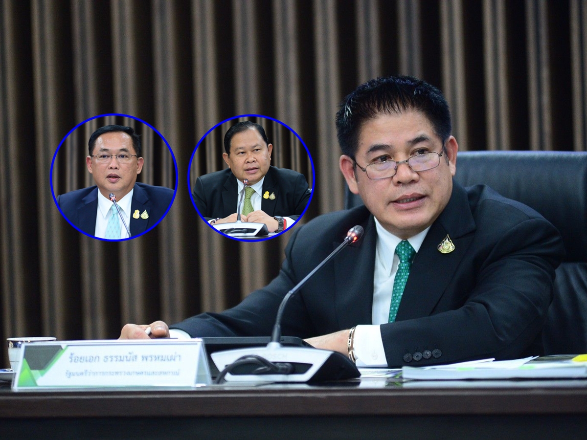 “ธรรมนัส” ยืนคำสั่งแบ่งงาน ปัดเกาเหลา 2 รมช. ย้ำเป็นหัวหน้าครอบครัว ไม่ได้ขัดแย้ง