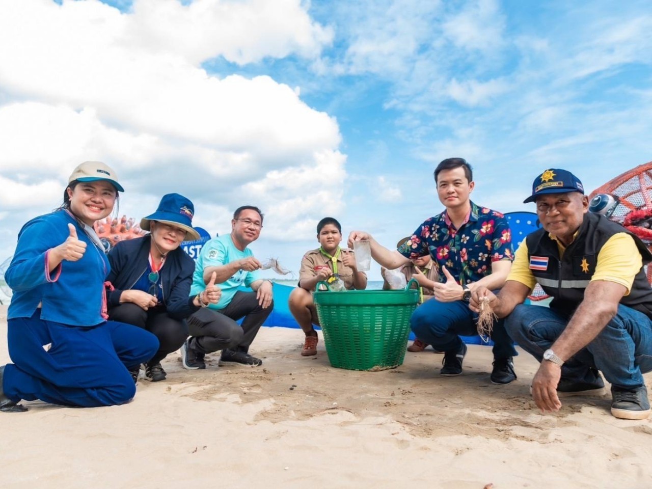 ซีพีเอฟ ผนึกพลังจิตอาสา เนื่องในสัปดาห์เก็บขยะชายหาดสากล