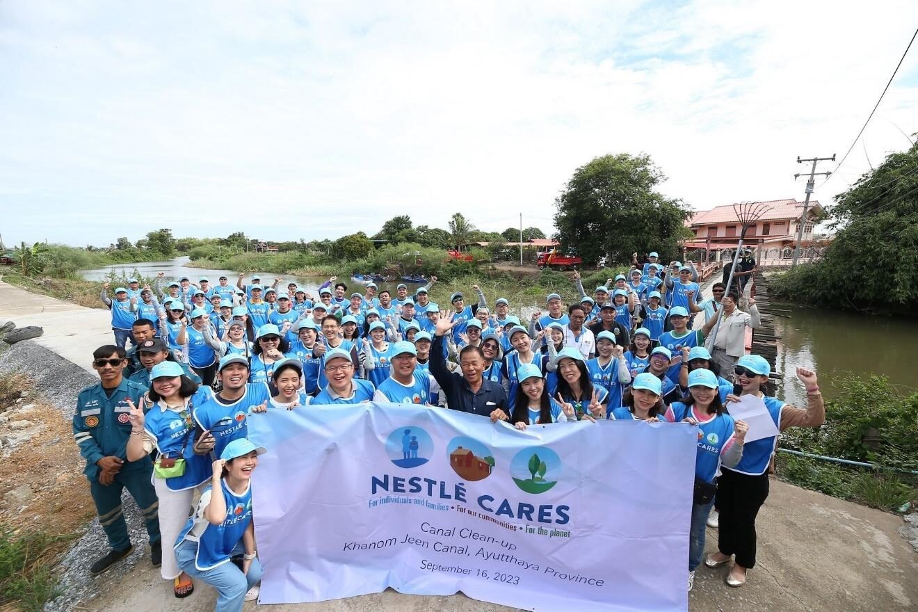 Nestlé CARES ขนทัพพนักงานเนสท์เล่ จัดกิจกรรมรวมพลจิตอาสารักษ์โลก