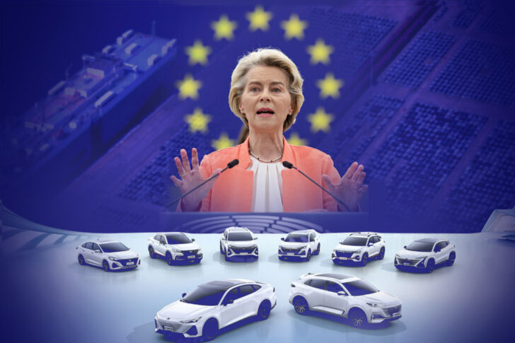 ยุโรป กำแพงภาษี รถอีวีจีน