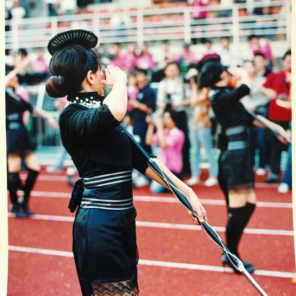 ดีกรีความสวยการันตีด้วยภาพดรัมเมเยอร์งานฟุตบอลประเพณีจุฬาฯ-ธรรมศาสตร์