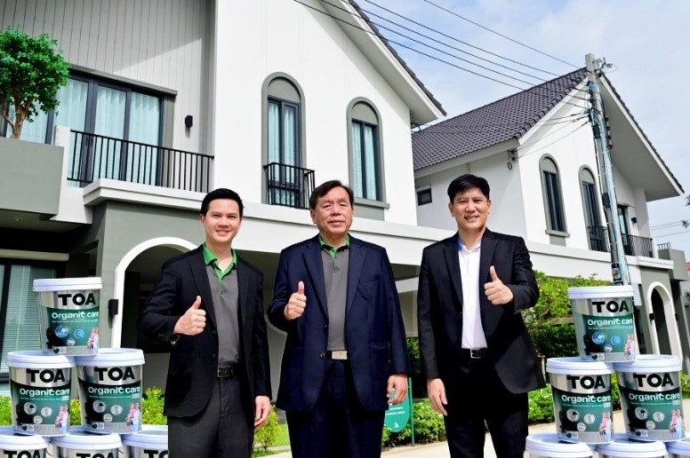 “PEACE” ผนึก “TOA” ส่งนวัตกรรมสี TOA Organic Care