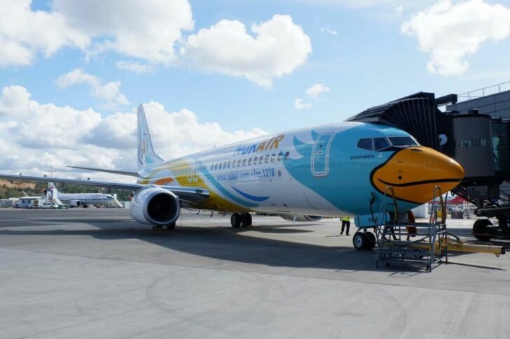 AVIATION-NOKAIR 1 เครื่องบินโบอิ้ง 737-800 สายการบินนกแอร์ ทะเบียน HS-DBZ
