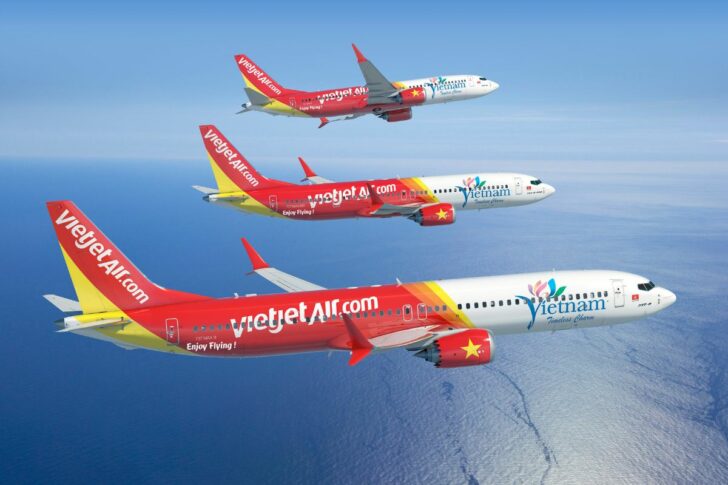 เครื่องบินแบบโบอิ้ง 737 Max สายการบินเวียตเจ็ท (เวียดนาม)