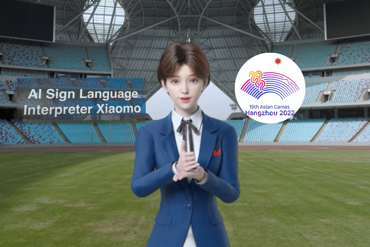“เสี่ยวโม่” ล่าม AI ภาษามือในเอเชี่ยนเกมส์-พาราเกมส์ 2022