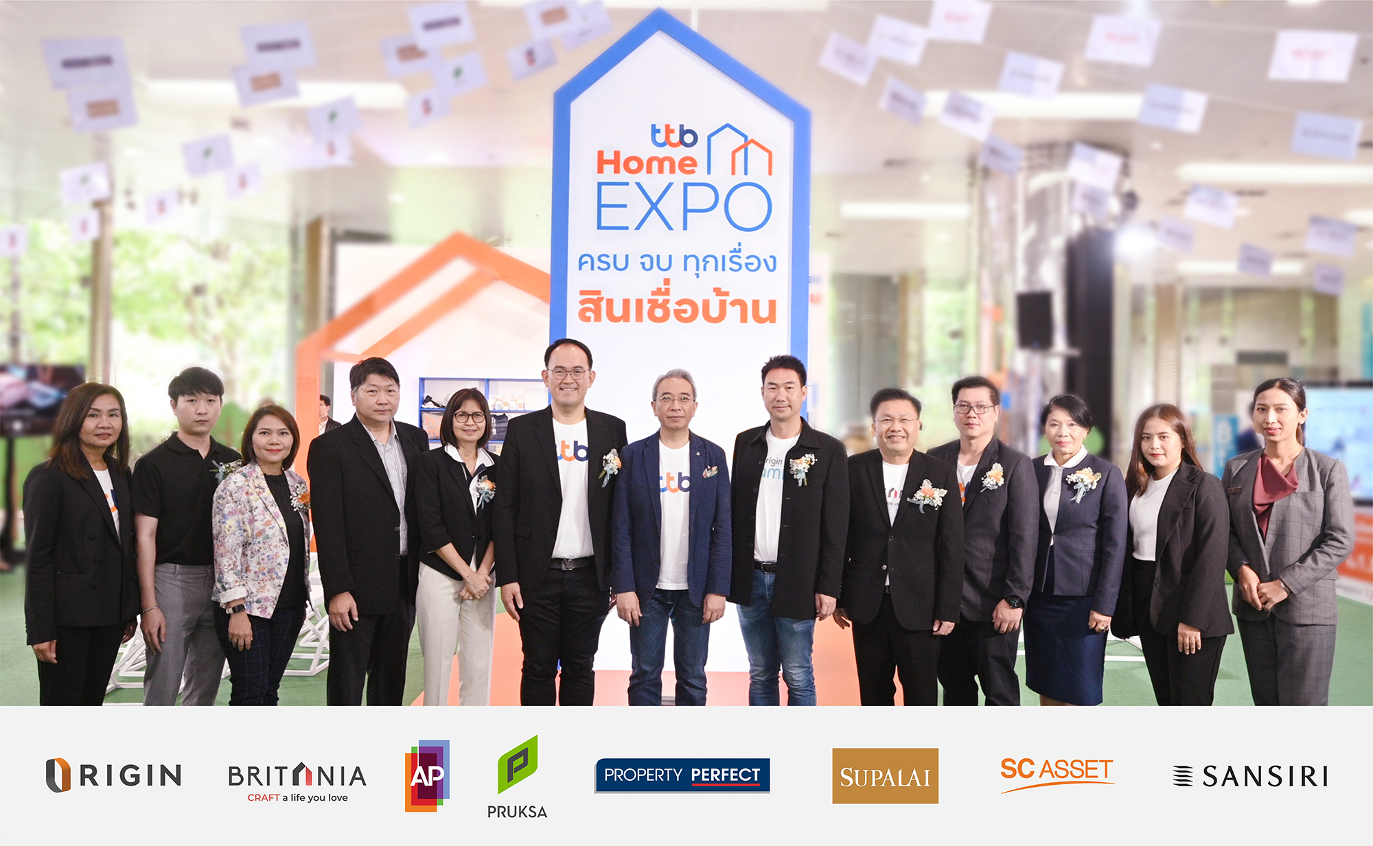 ทีทีบี ผนึก 8 บริษัทอสังหาฯ จัดโปรดอกเบี้ยบ้านปี