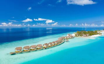 SAii Lagoon Maldives_Aerial