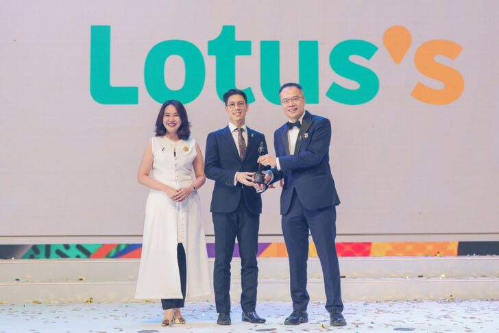 โลตัส ครองตำแหน่ง บริษัทที่น่าทำงานด้วยที่สุดในเอเชีย ต่อเนื่องปีที่ 3