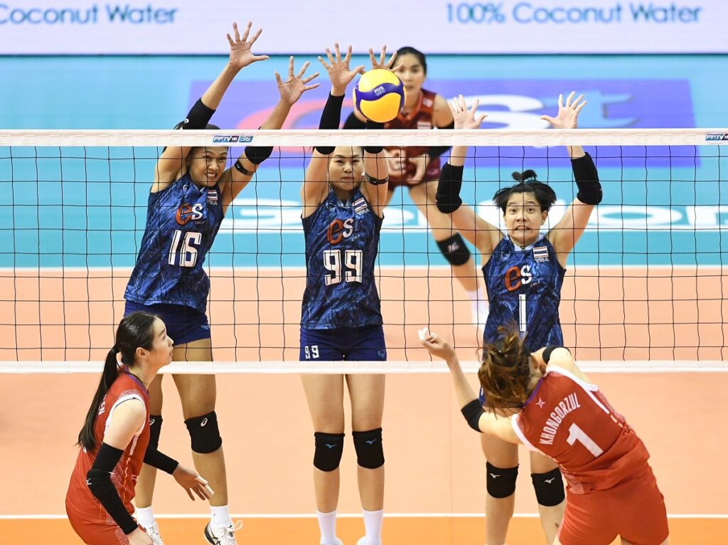 วอลเลย์บอลหญิงชิงแชมป์เอเชีย 2023 ไทยชนะมองโกเลีย
