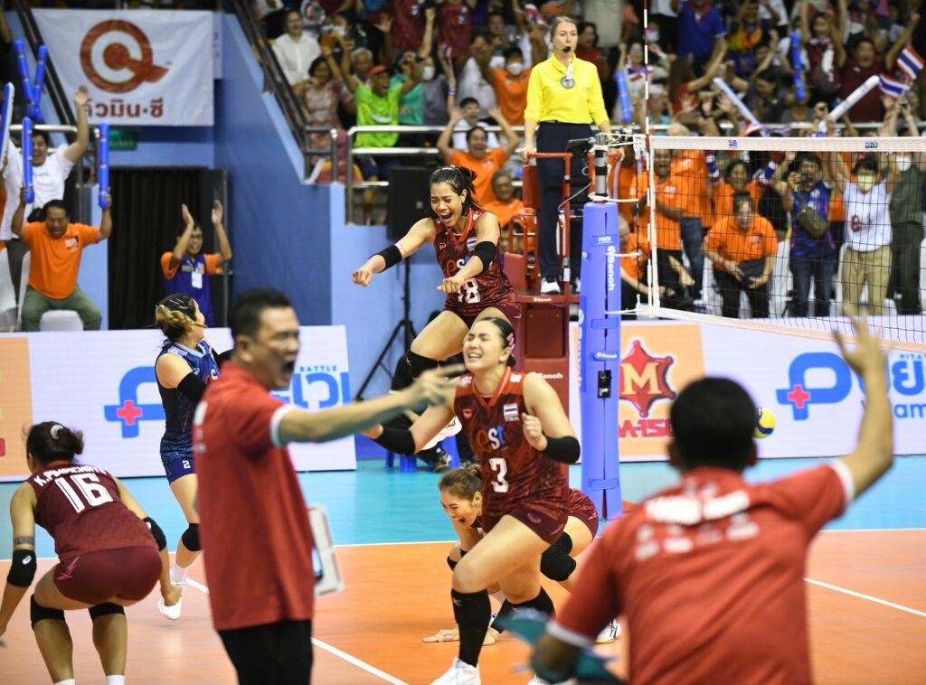 วอลเลย์บอลหญิง ไทย-จีน ชิงแชม์เอเชีย 2023