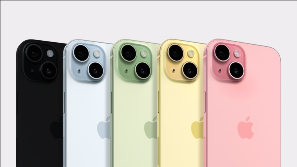 สี iPhone15 15+