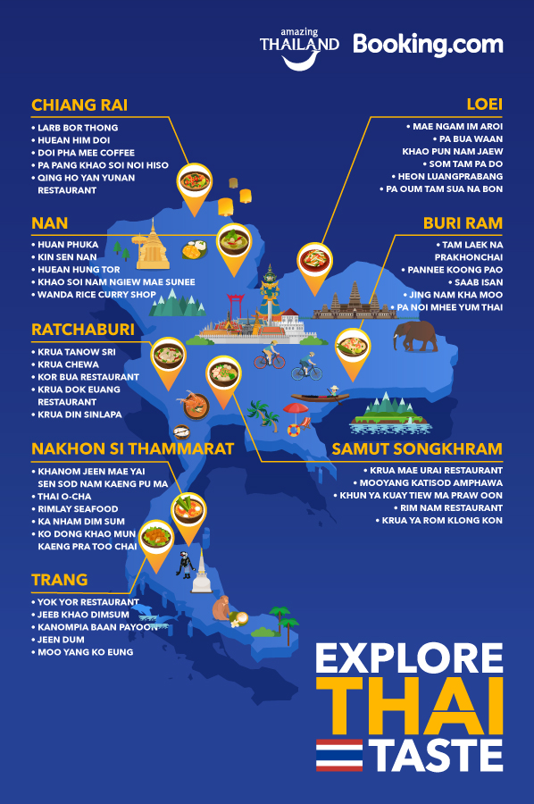 Thai Foodie Map
