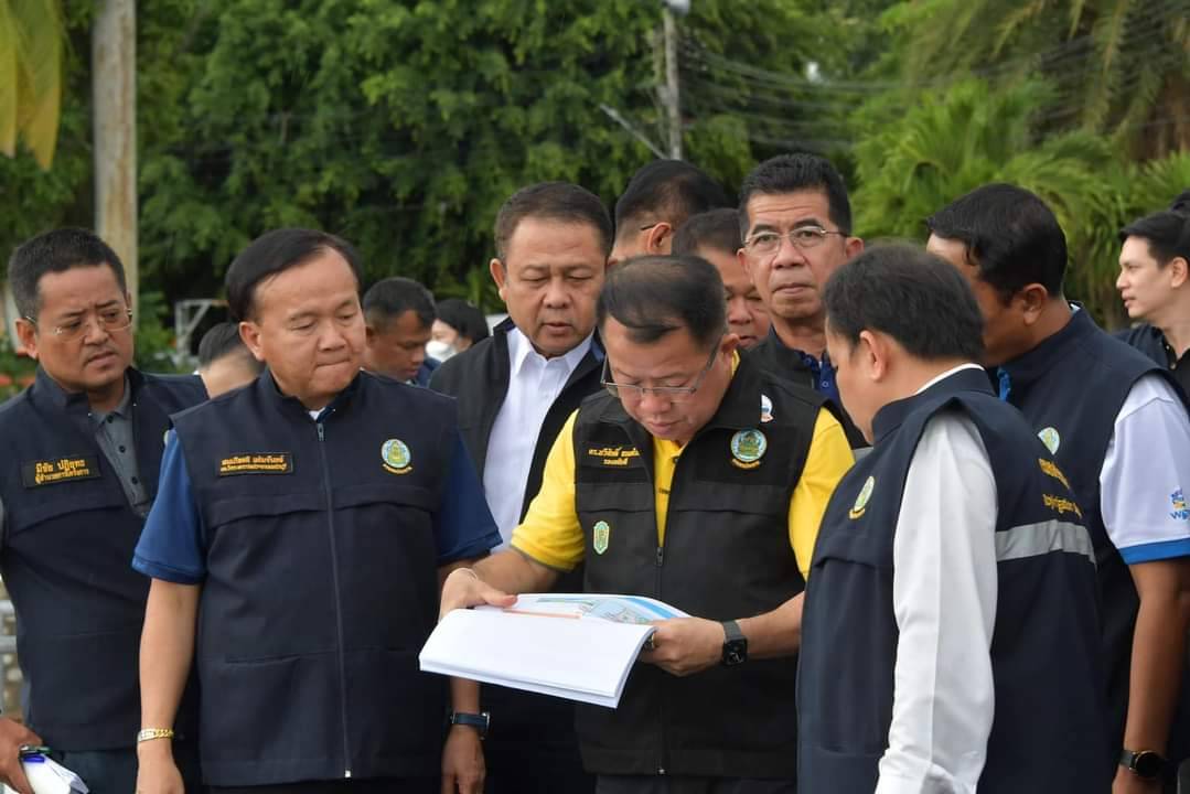 กรมชลประทานเข้ม ติดตามความพร้อมรับมืออุทกภัยเมืองเพชร