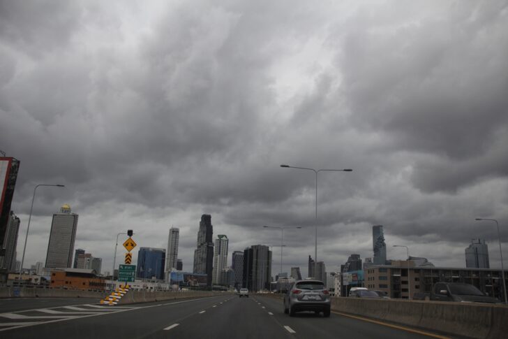 กรมอุตุ สภาพอาาศ พยากรณ์อากาศ ฝนตก025