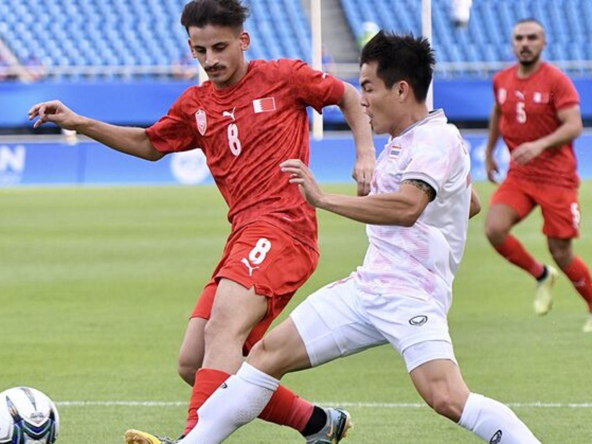 ผลฟุตบอลชายเอเชียนเกมส์ ทีมชาติไทยไล่ตี เสมอ บาห์เรน 1-1