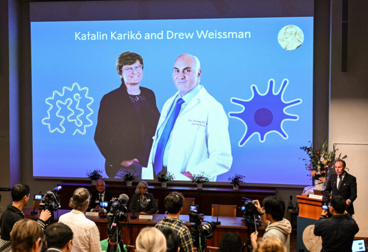 SWEDEN-NOBEL-MEDICINE-AWARD รางวัลโนเบลสาขาการแพทย์ 2023