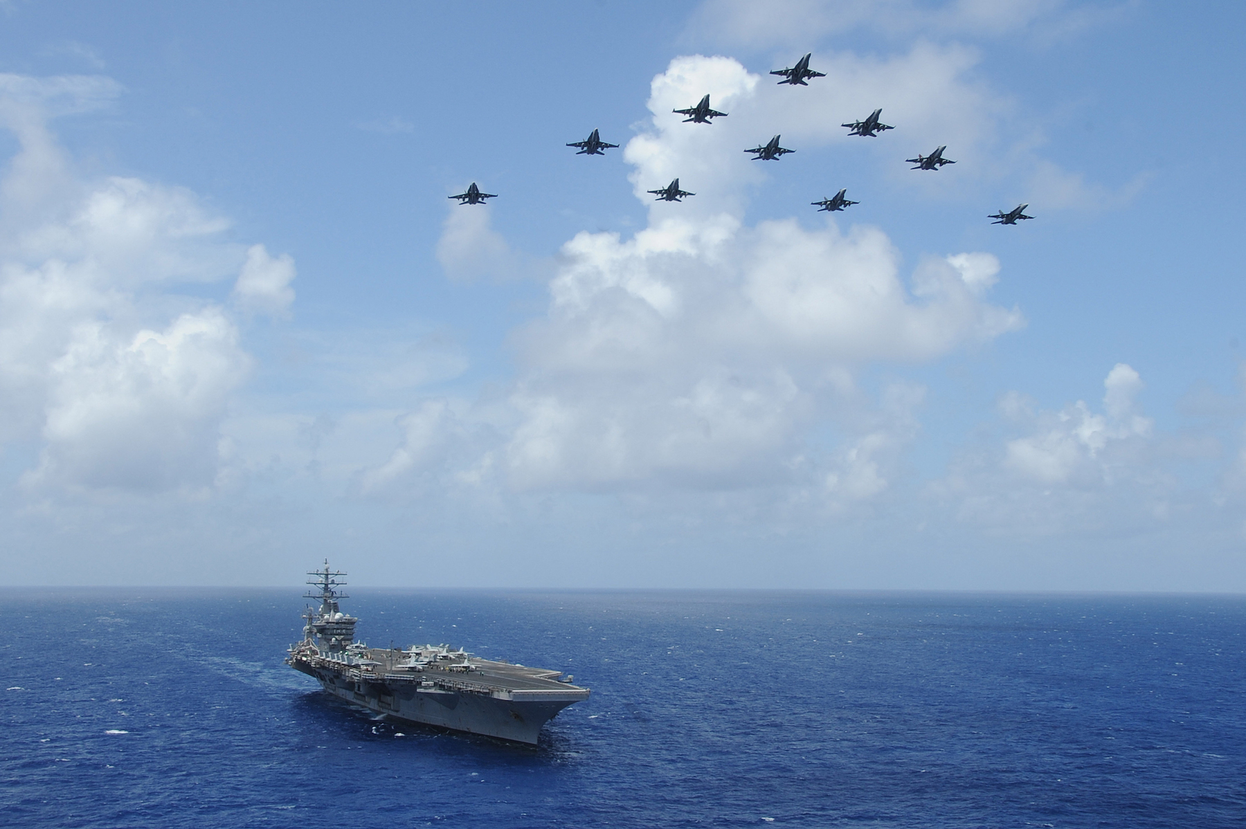 เรือบรรทุกเครื่องบินรบ USS Dwight D. Eisenhower 