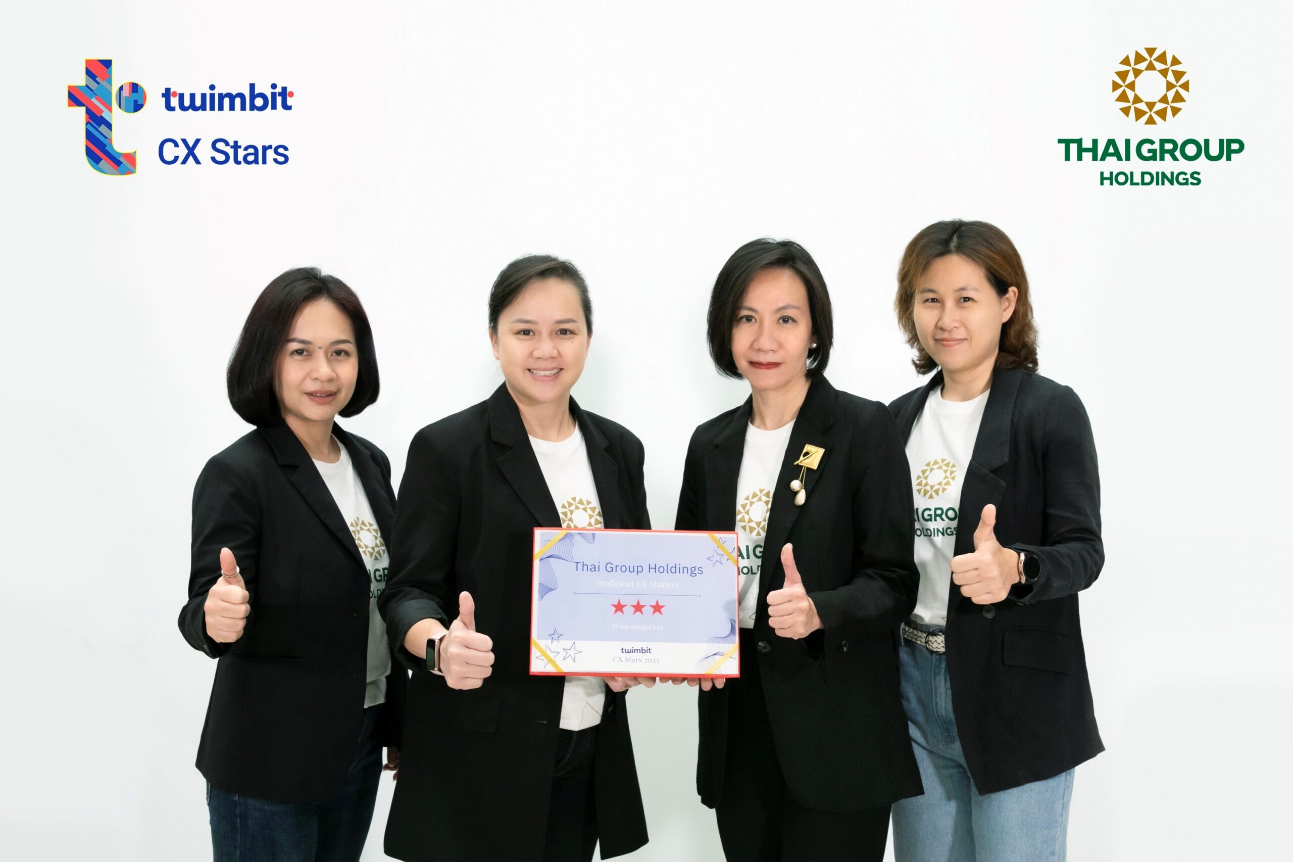 ไทยกรุ๊ป โฮลดิ้งส์ คว้ารางวัล CX Stars 2023
