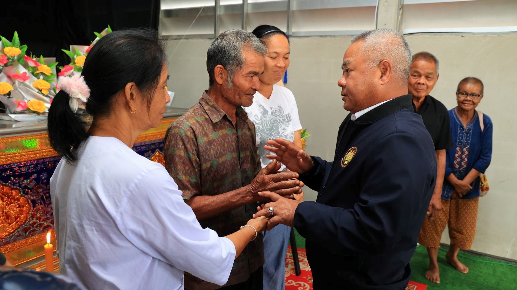 ลงพื้นที่มอบเงินเยียวยาครอบครัวผู้เสียชีวิตจากเหตุสู้รบในอิสราเอล