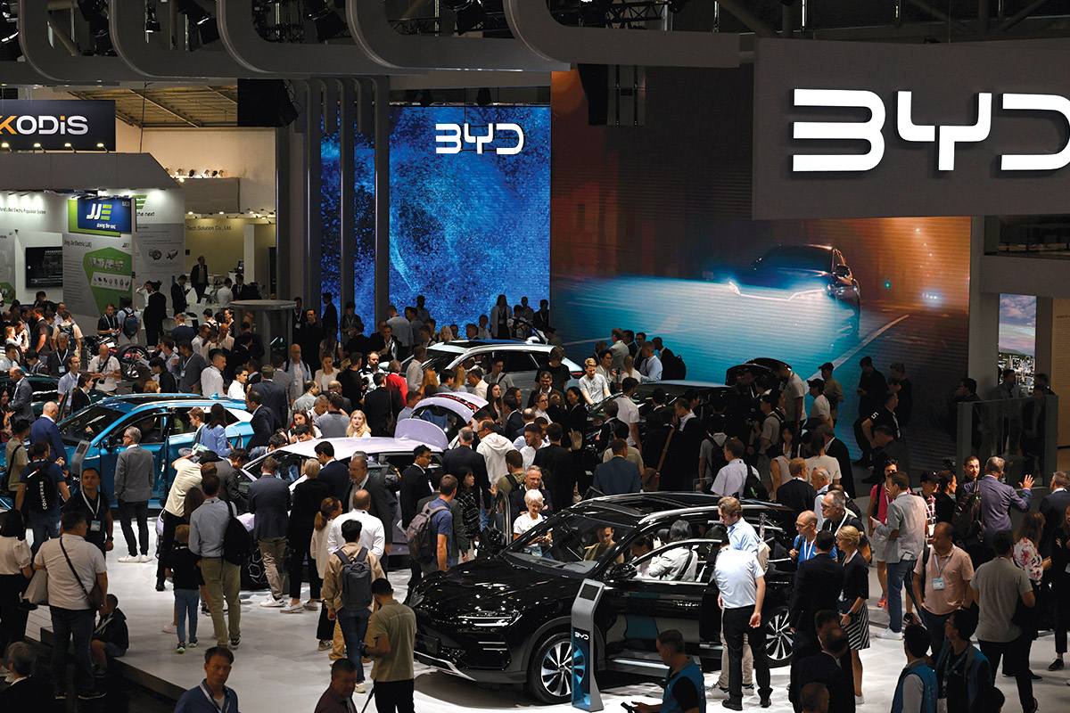 เปิดสถิติ ยอดจดทะเบียนรถEV ไตรมาสแรก2567  BYD แชมป์