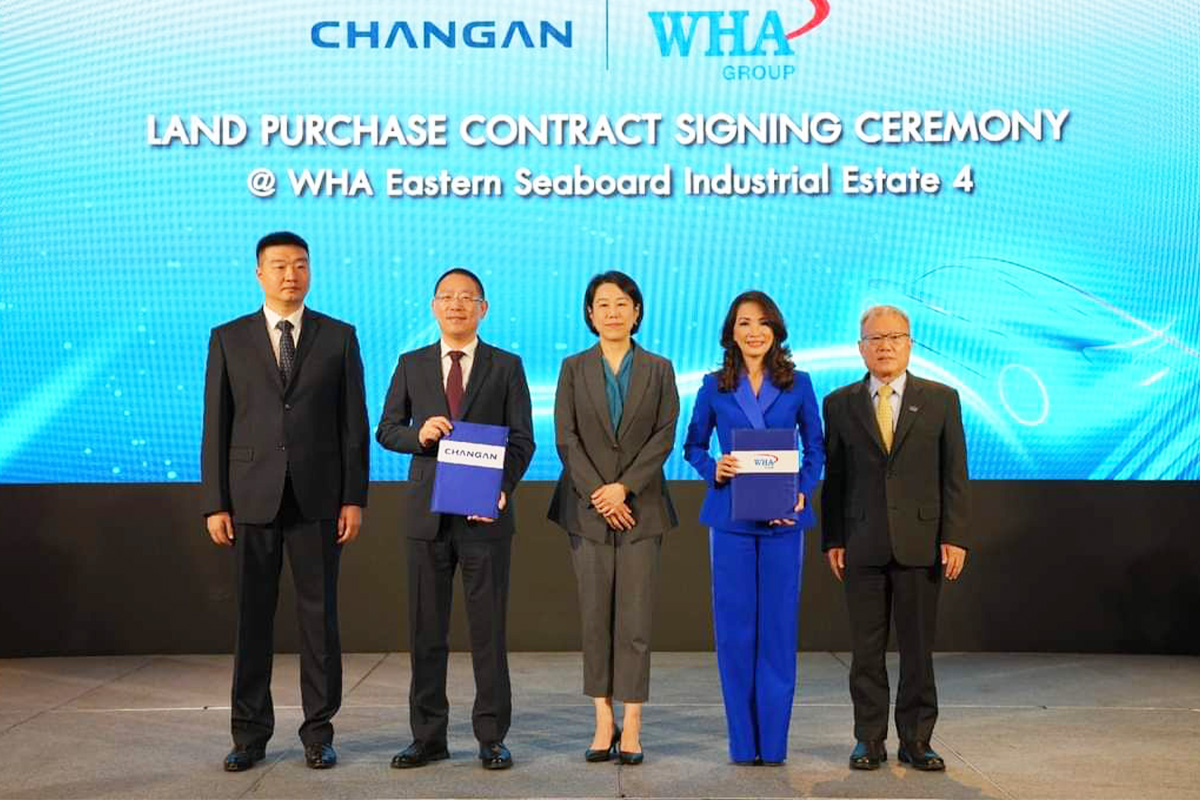 สรุปดีล “WHA-ฉางอาน” ปลูกต้นรักนาน 3 ปี ผุดโรงงานอีวี
