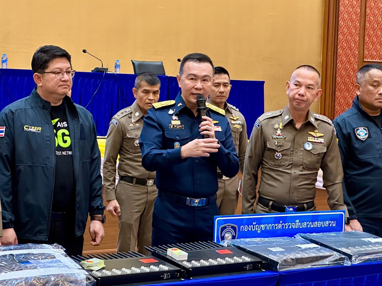 สตช.-กสทช. ลุยกวาดล้างเครื่องส่งสัญญาณปลอมแก๊งคอลเซ็นเตอร์