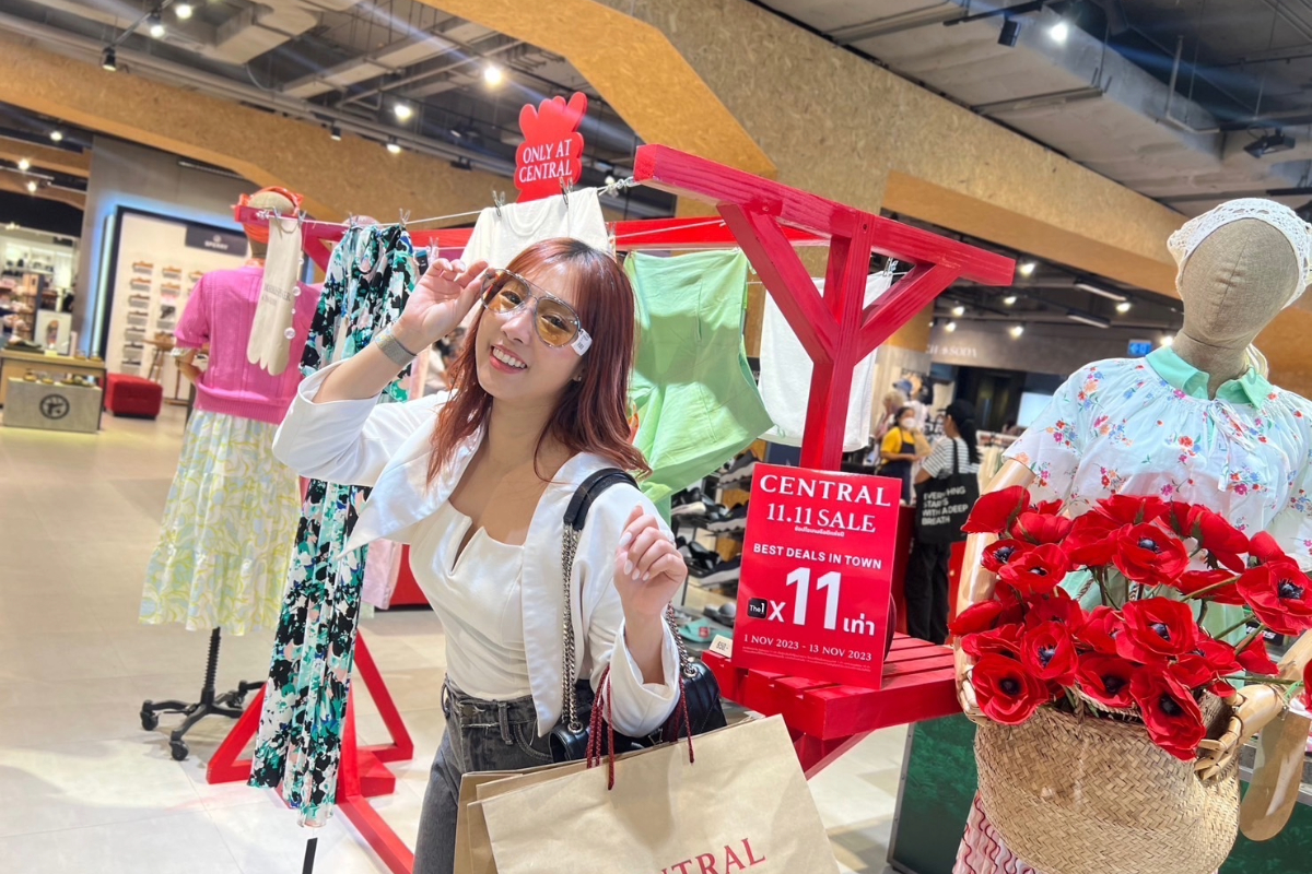 ห้างเซ็นทรัล-ห้างโรบินสัน ผนึกทัพเปิดมหกรรมวันช็อป 11.11