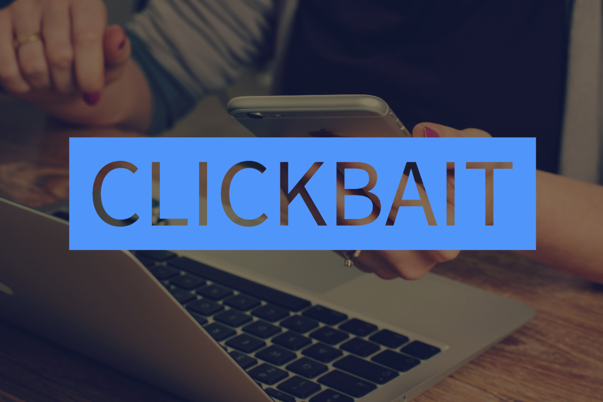 ราชบัณฑิตยสภา บัญญัติศัพท์คลิกเบต (Clickbait) ว่า "พาดหัวยั่วให้คลิก"