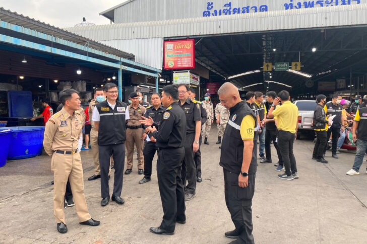 `ปศุสัตว์ ตรวจห้องเย็น ตลาดนครปฐม `ปศุสัตว์ ตรวจห้องเย็น ตลาดนครปฐม