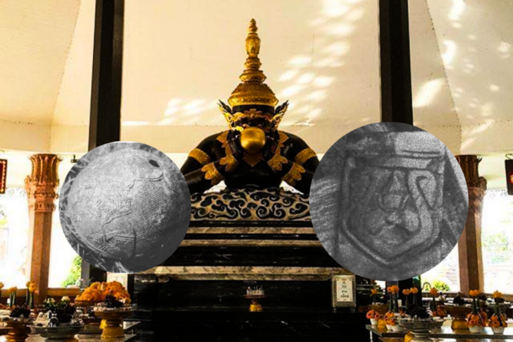 พระราหูอมจันทร์ วัดศีรษะทอง